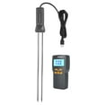thumbnail image 3 of Moisture Meter, LCD Microcomputer Technology 2%-30% Digital Moisture Meter, Large-Screen -10-60 degrees Celsius  for Wheat Coffee Beans, 3 of 8