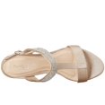 thumbnail image 4 of Paradox London Women's Jacey Wedge Sandal 7.5 Champagne, 4 of 6