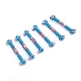 thumbnail image 3 of Servos Link, Tie Rod Set, 6pcs Réglable Tige Métal 47mm Accessoires Réglables Servo Links Tie Rod pour Voiture RC 1/10 Buggy Tourning Voiture Rouge, Violet, Noir, Bleu Foncé, Bleu Clair, 3 of 8