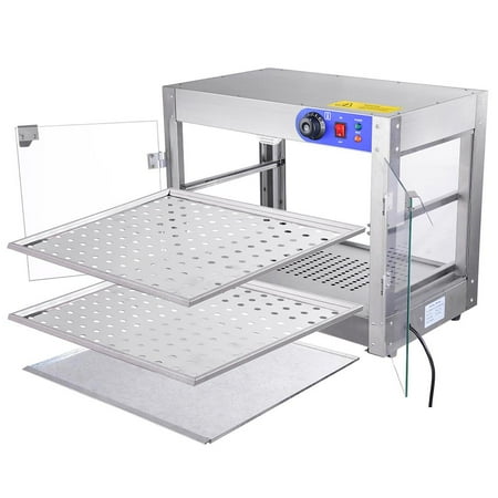 Yescom 2 Tier 110v Commercial Countertop Food Warmer 750w Yescom 2 Tier 110v Commercial Countertop Food Warmer 750w 24x20x15 Pastry Display Case