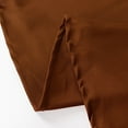 thumbnail image 4 of BalsaCircle 108" Round Polyester Tablecloth Wedding Table Linens Cinnamon Brown, 4 of 8