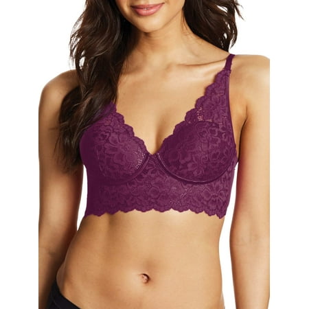 

Maidenform Casual Comfort Convertible Lace Bralette Style DM1188