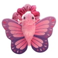 thumbnail image 2 of Aurora Wrist Flingers Blush Butterfly 5-Inch Wearable Stuffed Animal Plush, 2 of 8