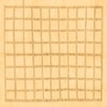 thumbnail image 1 of Ahgly Company Indoor Square Solid Brown Modern Area Rugs, 7' Square, 1 of 4