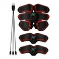 thumbnail image 2 of koolsoo Stimulateur Musculaire Appareil d'Entraînement Ajustable 10 Modes 20 Intensités Appareil de Gym Orange Rouge, 2 of 9
