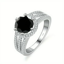 Stunning 2ct Moissanite Ring for Women - 925 Sterling Silver - Perfect for Engagements, Weddings, and Special Occasions