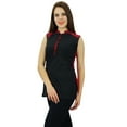 thumbnail image 4 of Phagun Sleeveless Women Wear Casual Short Cotton Kurti Clothing, 4 of 9