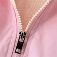 thumbnail image 5 of XQYLOS Girls Teen Rain Jacket Waterproof Hooded Fle𝖾ce Lined Lightweight Windbreaker Windproof Outerwear Full Zip Up Raincoats for Cold Weather Warmth, 5 of 9
