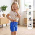 thumbnail image 4 of Resinta 8 Pack Baby Toddler Girls Cotton Bike Shorts Kids Safety Under Dress Dance Shorts, 4 of 10