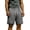 Gray, variant on Men's Athletic Shorts Quick Dry Performance Ripstop Running Short Pants 9" Inseam Workout Training Elastic Waist Drawstring Travel Hiking Shorts with Zipper Pockets