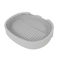 thumbnail image 1 of Dog Training Toilet, Easy To Clean Stable Dog Potty Tray  for 3.3 To 13.2 Lb Dogs Grey,White, 1 of 7