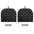 thumbnail image 2 of HELLHERO Butterflies and Dots 1Pcs Tea Cozies Covers Polyester Canvas Durable for Women, 2 of 8