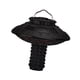 thumbnail image 4 of Pantalla de lámpara de tienda de campaña OVNI Pantalla de lámpara impermeable Elegante moderna Lámpara colgante de emergencia Negro, 4 of 9