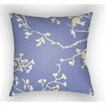 thumbnail image 3 of Surya CF002-1818 Chinoiserie Floral Outdoor Medium Throw Pillow, 18 x 18 x 4 in. - Cream & Bright Purple, 3 of 7