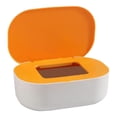thumbnail image 4 of relayinert Stylish Desktop Countertop Mask Dispenser Storage Box with Lid Spacious Holder Plastic Baby Yellow 21x14x7.8cm 5Set, 4 of 6