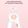 thumbnail image 2 of 2PCS LED Pet Nail Clippers Cat Nail Trimmer Cat Nail Clippers for Indoor Cats Bunny Kitty Dog Nail Clippers, 2 of 8