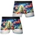 thumbnail image 3 of Merry Christmas and Happy New Year Santa Bulldog Holiday Xmas Winter 2025 All Over Print Boxer Briefs Underwear for Men Dad Dog Lover Gifts Idea - 00024, 3 of 6