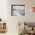 thumbnail image 3 of Historic Framed Print, Beach and boardwalk, Atlantic City, N.J., 17-7/8" x 21-7/8", 3 of 9
