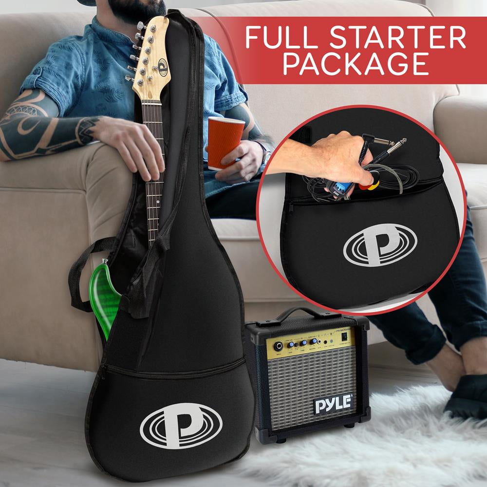 Pyle Electric Guitar Kit with Amp