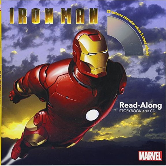 Pre-Owned Iron Man Read-Along Storybook and CD (Paperback) 1484751825 9781484751824