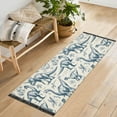 thumbnail image 6 of Dinosaurs Sketch Art Runner Area Rug 2x6 Soft Non-Slip Washable Bedside Carpet for Hallway Bedroom Living Room Home Decor, 6 of 8