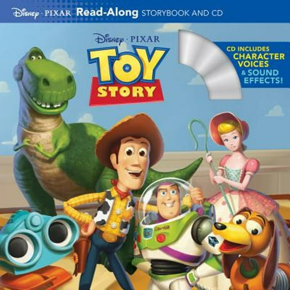 Pre-Owned Toy Story Read-Along Storybook and CD (Paperback) by Disney Books