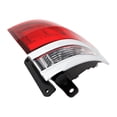 thumbnail image 6 of KarParts360 For Jeep Grand Cherokee WK 2022 Tail Light Passenger Side | Outer | Black Color | Red/Clear Lens | LED | PC Plastic Housing | With Bulbs | Replacement For CH2805121 | 68471328AA, 6 of 9