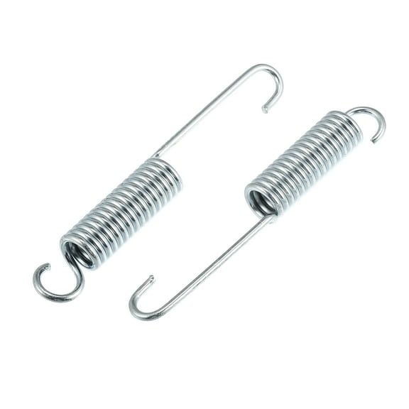 2 Pcs Universal 110mm Length Motorcycle Brake Pedal Return Spring Motorcycle Side Kickstand Spring
