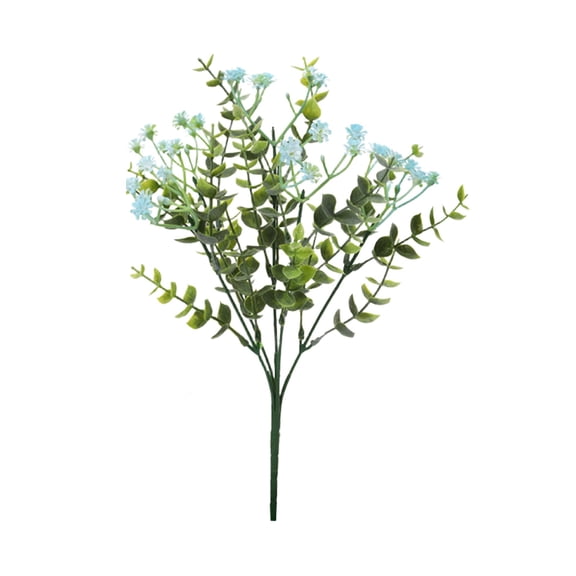Meiiso Artificial Decorative Flower A (Decorative Flower, Fake Flower), 1 Bundles Artificial Flowers, Cemetery Flower Plastic Memorial Bouquet for Hanging Window Box Home Table Centerpieces Decor