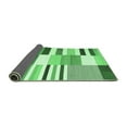 thumbnail image 2 of Ahgly Company Indoor Rectangle Patchwork Emerald Green Transitional Area Rugs, 2' x 3', 2 of 4