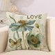 thumbnail image 4 of Juego de 4 fundas decorativas para cojines florales 45 x 45 cm Funda de almohada Coche Sofá Decoración para el hogar TUNC  Sencillez, 4 of 5