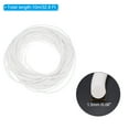 thumbnail image 2 of Uxcell Silicone Foam Seal Strip, 32.8Ft 0.06"Dia High Density Weather Stripping, White, 2 of 5