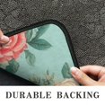 thumbnail image 6 of Pioneer Flower Floral Print Pattern Door Rugs,Washable Non Slip Door Mats Indoor,Decorative Door Mats,Entry Mat Indoor for Entrance,Bedroom,Kitchen,Bathroom,30"x17", 6 of 6
