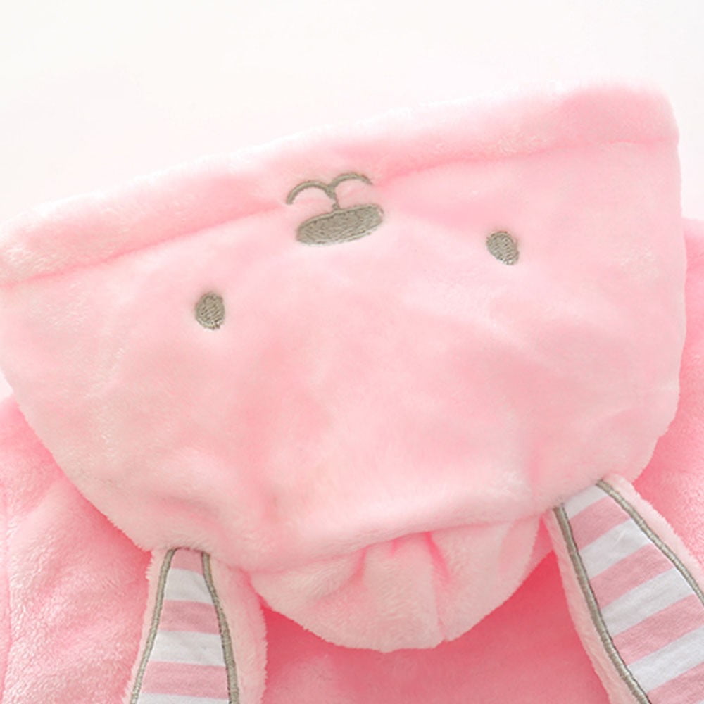 Mercatoo Kids Bathrobe Unisex Baby Plush Animal Robe Hooded Towel Toddler Boys Girls Spa Bath Robe,Baby Beach Towel
