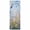 Green, variant on Spring Floral Door Curtains for Door Window, French Sidelight Front Back Door Curtains With Tieback, Summer Botanical Hummingbird Kitchen Rod Pocket Drapes Panel, 54"x72"
