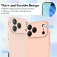 thumbnail image 3 of Elegant Choise for iPhone 17/17 Air/17 Pro/17 Pro Max Silicone Case Soft Anti-Scratch Protective Cover, 3 of 18