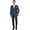 Navy Blue, variant on Men Suit BERLUSCONI Turkey 100% Italian Wool Super 180's 3pc Vested #Ber5 Navy
