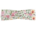 thumbnail image 1 of Garden Headband, Wildflowers Leaves and Branches Pattern with Botanical Motifs Romantic Vintage Theme, Elastic and Soft Women's Bandana for Sports and Everyday Use, Grey Red Coconut, by Ambesonne, 1 of 3