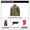 thumbnail image 2 of Milwaukee 224C-21L M12 Camo Heat Jacket Kit, L, 2 of 13