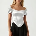 thumbnail image 2 of Summer Tube Tops For Casual Outfits Sexy And Trendy Strapless Design Perfectly Paired With Jeans For Hot Days, 2 of 5