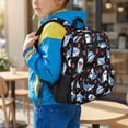 thumbnail image 2 of KUIFORTI Strawberry Shark Toddler Backpack Boys Kids School Bag with Side Pockets Adjustable Straps Lightweight for Preschool Kindergarten Back to School Gifts, 2 of 7