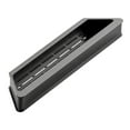 thumbnail image 4 of Lipstore Recessed Pull Mesh Pull Push Door Plate Handle for Barn Hotels Sliding Doors gray, 4 of 8