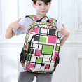 thumbnail image 6 of FORMRS Unisex School Backpack 17" Student Travel Bag with Laptop Compartment, Abstract Geometric, 6 of 7