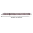 thumbnail image 2 of Unique Bargains 1 Pc Jacquard Pattern Black Hook Handbag Strap for Dating Purple Polyester, 2 of 5