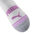 thumbnail image 3 of Puma Chaussettes Invisibles pour Femmes, 8 Paires, Blanches, 3 of 5