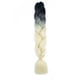 thumbnail image 1 of Xiao Hua Extensiones de cabello trenzado para mujeres, 6 paquetes de 100 g/paquete, 24 pulgadas, cabello trenzado sintético de alta temperatura para trenzas de crochet retorcidas, de negro a beige., 1 of 2