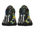 thumbnail image 5 of autism awareness Shoes Sneakers for Women Men Black Size 7, 5 of 7