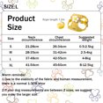 thumbnail image 2 of Pet Supply Sin tirones, arnés ajustable para perros para todo tipo de clima (amarillo), 2 of 6