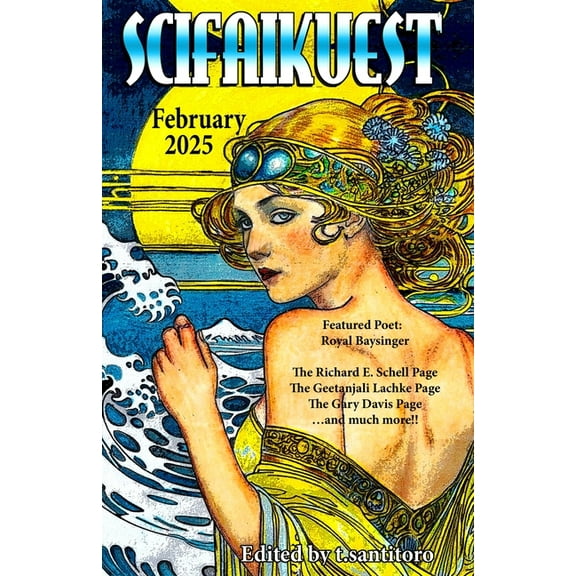 Scifaikuest February 2025, (Paperback)