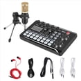 thumbnail image 4 of Kit de Tarjeta de Sonido F998, Kit de MicróFono de BM-800, con Tarjeta de Sonido en Vivo, MicróFono de Condensador Mezclador de Audio para Juegos de PC, para TransmisióN/Juegos, 4 of 5